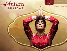 Tablet Screenshot of antarabhardwaj.com